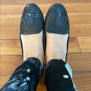 Dolce Vita Black flat leather shoes
